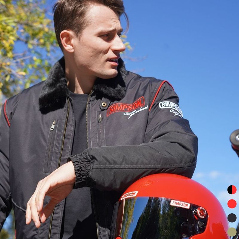 【SIMPSON 】バイク用ジャケット秋冬 SIMPSON（バイク） セール品 シンプソンジャケット 秋冬モデル