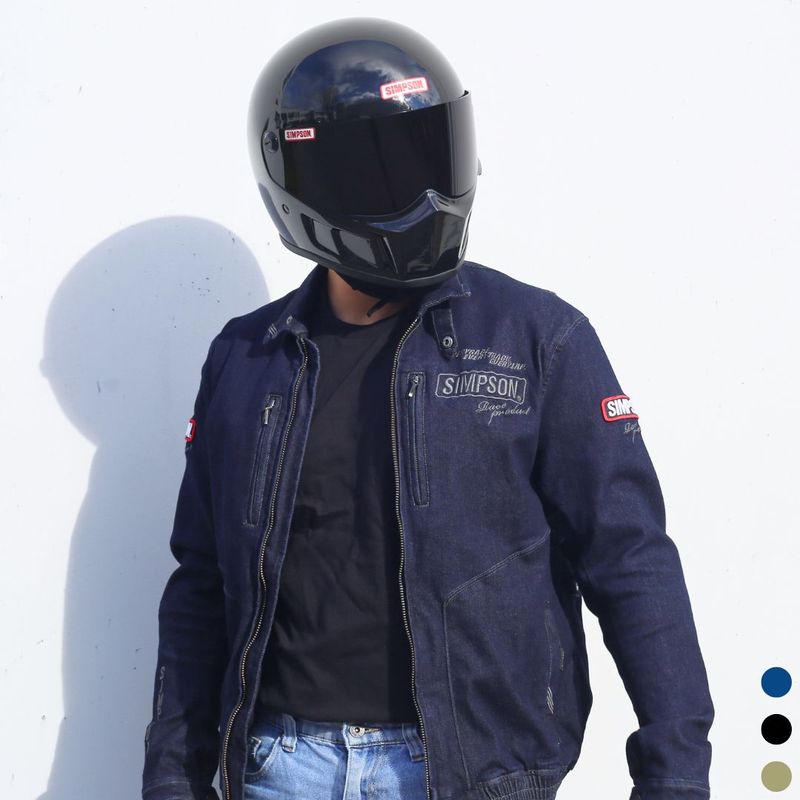 SIMPSON NSM-C03 ライダース スイングトップ 春夏モデル