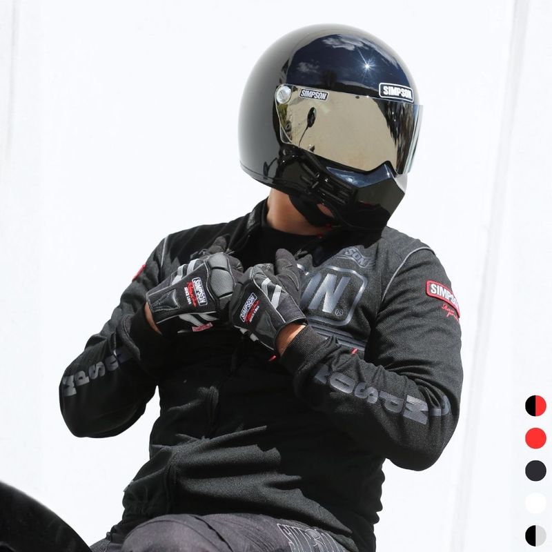 SIMPSON NSM-C05 ライダース メッシュクールジャケット 春夏モデル