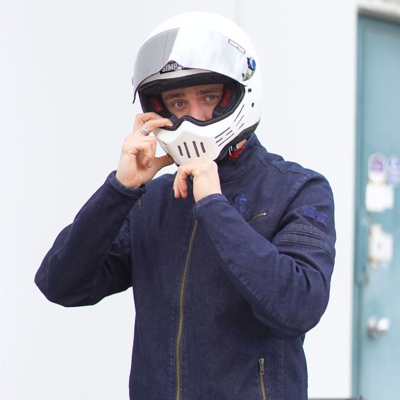 SIMPSON NSM-C09 ストレッチデニム ジャケット 春夏モデル