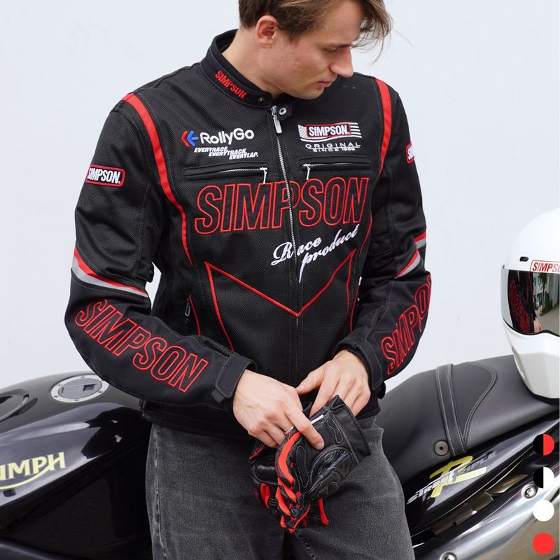 シンプソンライダースメッシュジャケットLサイズ シンプソンライダースメッシュジャケットLサイズ 楽天市場