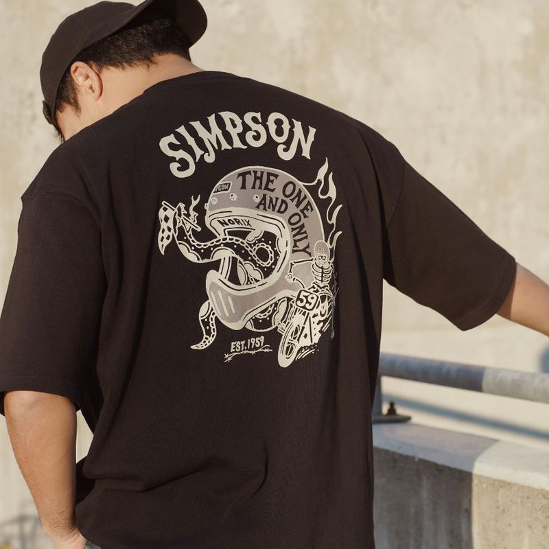 NORIX オリジナルTシャツ レインボーライン NX114 tee4 | SIMPSON