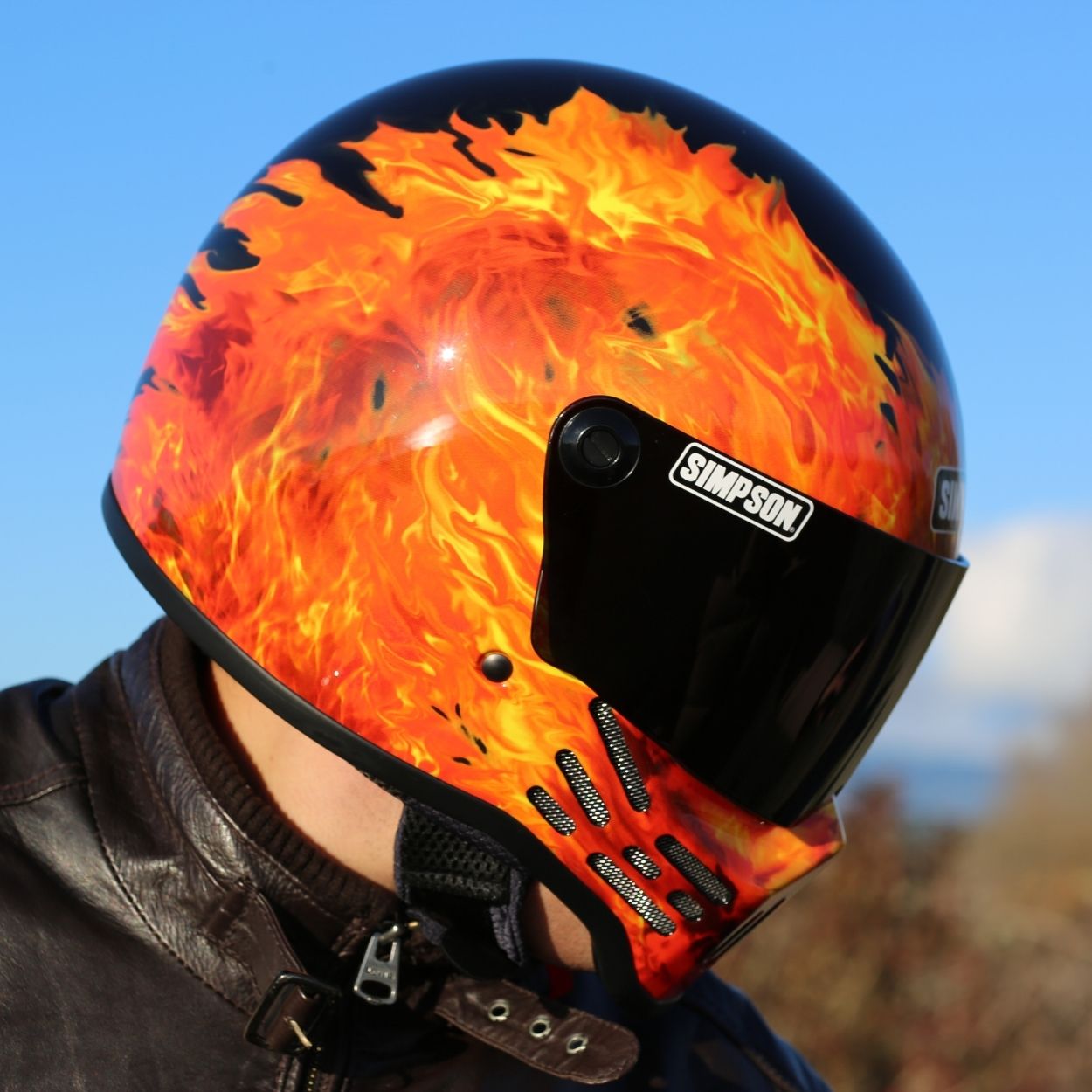 SIMPSON M30 フレアブラック｜SIMPSONヘルメット公認オンラインストア