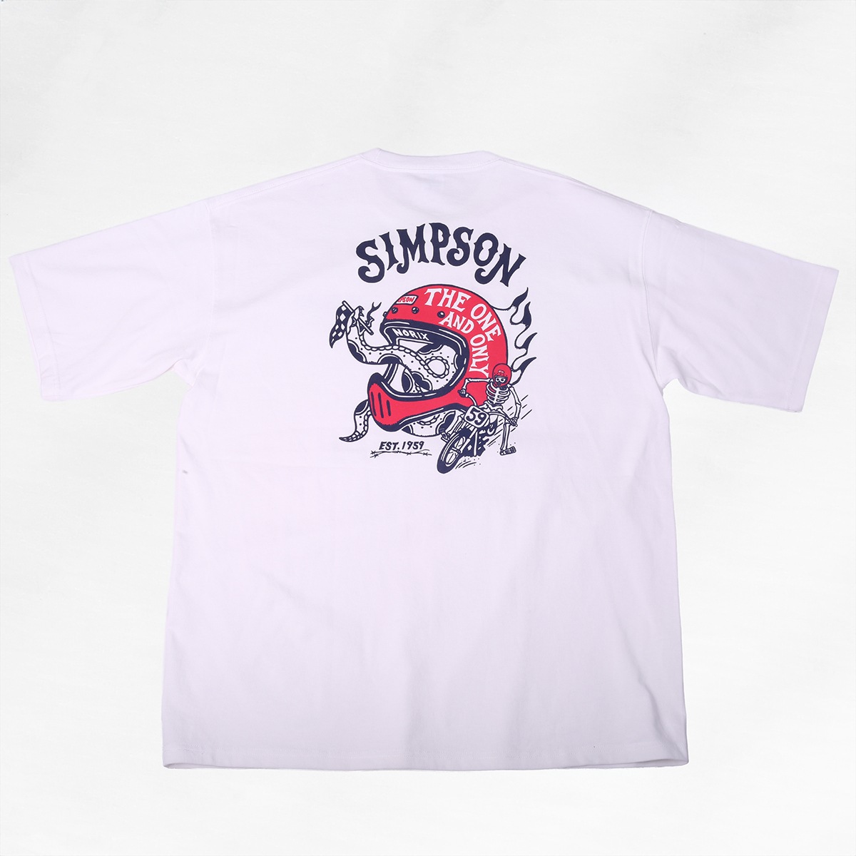 SIMPSON GARAGE Vol.2 Tシャツ ホワイト