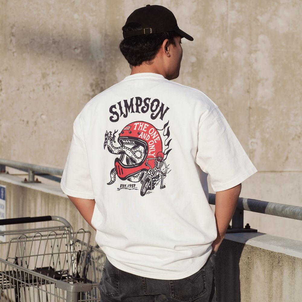 SIMPSON GARAGE Vol.2 Tシャツ ホワイト