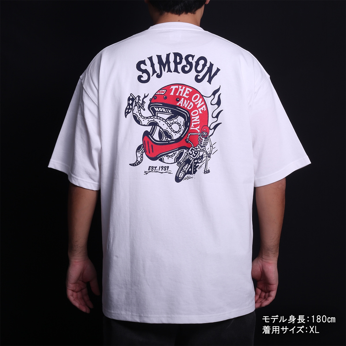 SIMPSON GARAGE Vol.2 Tシャツ ホワイト