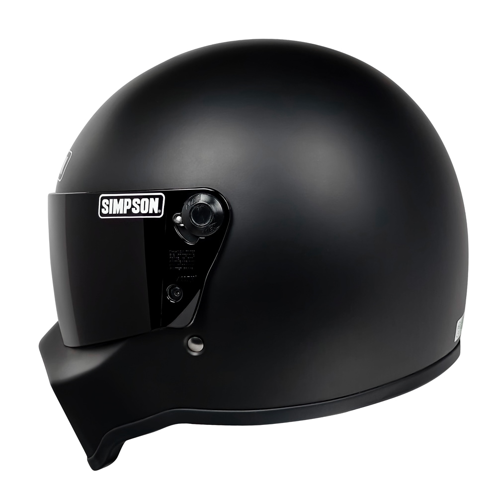 シンプソンM30 マットブラック サイズ 61cm L−XL オンラインショップ限定モデル】SIMPSON M30 ノースリット マット