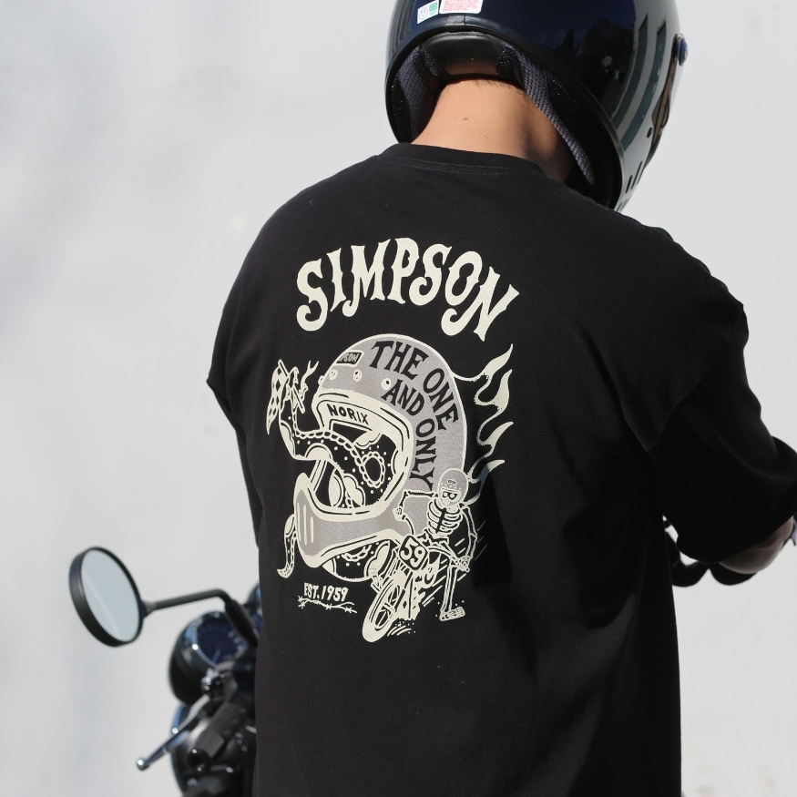 SIMPSON GARAGE Vol.2 Tシャツ ブラック