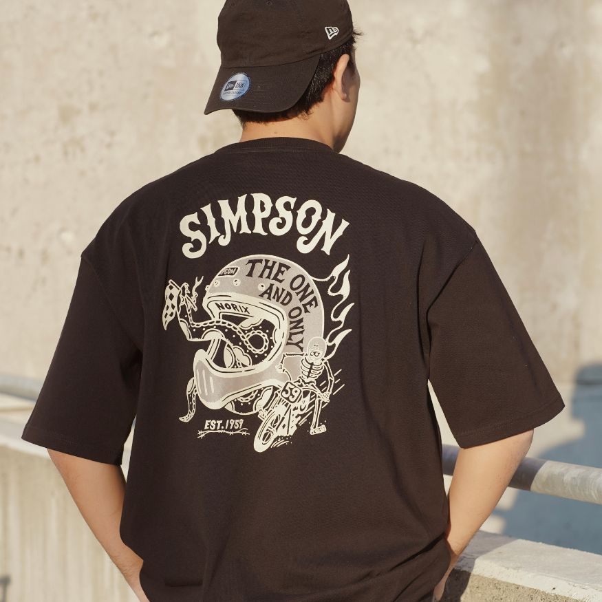 SIMPSON GARAGE Vol.2 Tシャツ ブラック