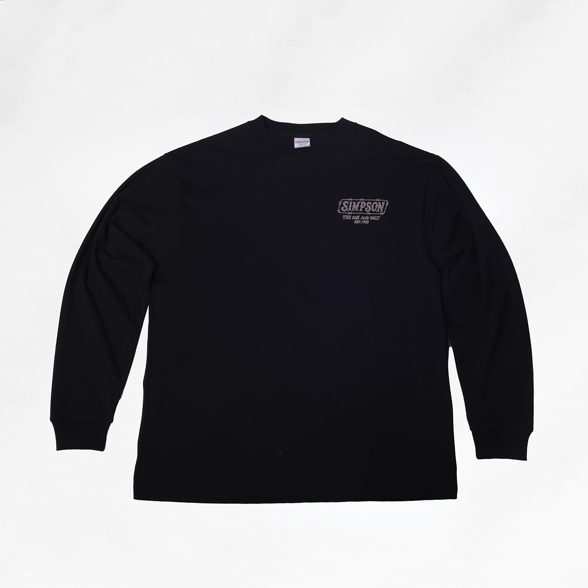 SIMPSON GARAGE Vol.2 長袖Tシャツ ブラック