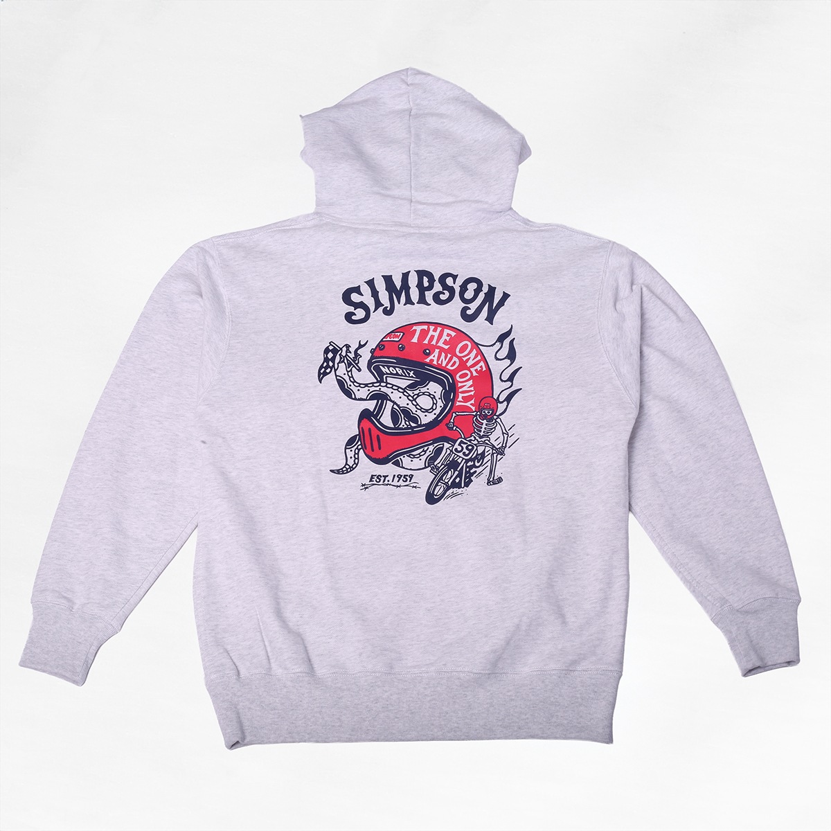 SIMPSON GARAGE Vol.2 フーディ グレー