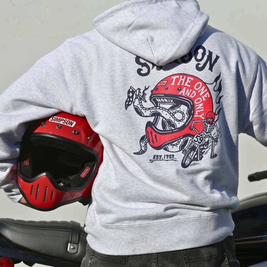 SIMPSON GARAGE Vol.2 フーディ グレー