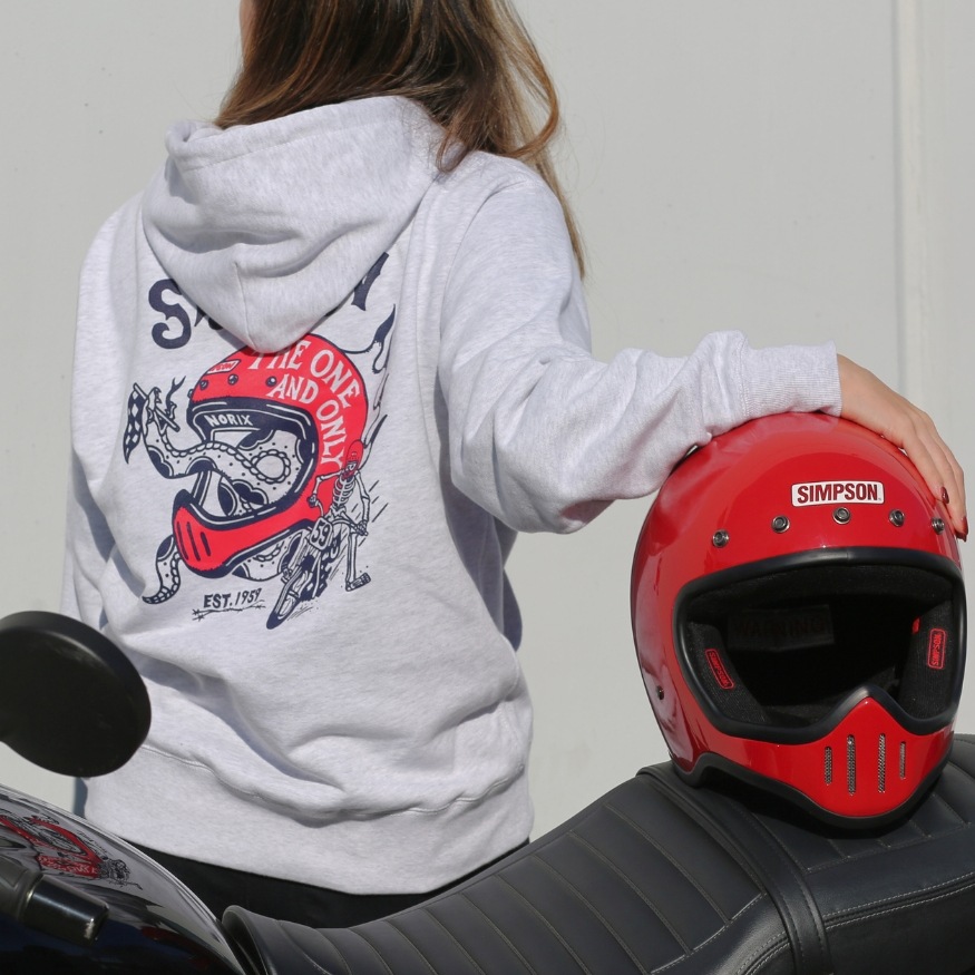 SIMPSON GARAGE Vol.2 フーディ グレー