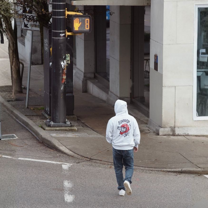 SIMPSON GARAGE Vol.2 フーディ グレー