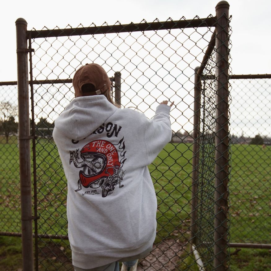 SIMPSON GARAGE Vol.2 フーディ グレー