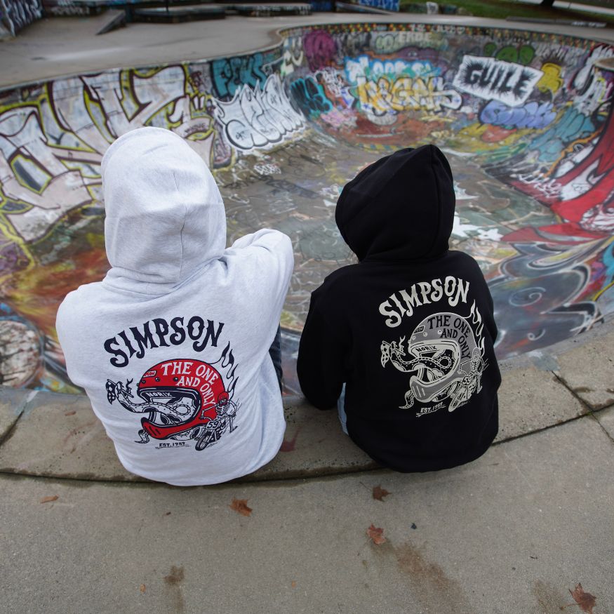 SIMPSON GARAGE Vol.2 フーディ グレー