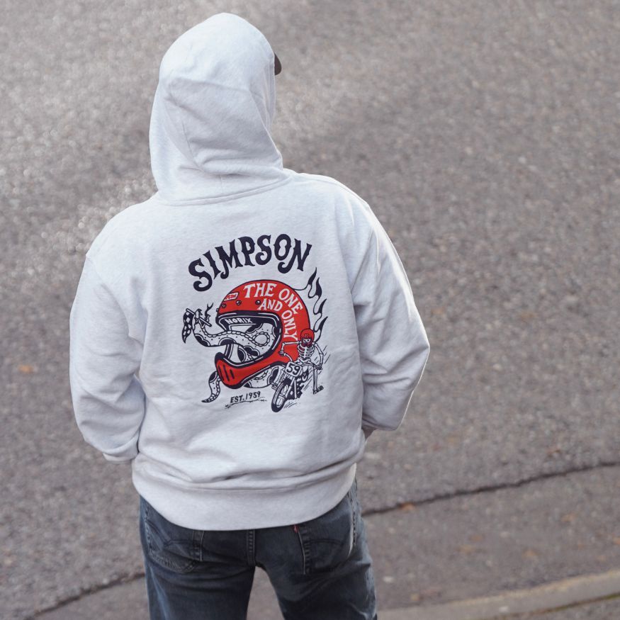 SIMPSON GARAGE Vol.2 フーディ グレー