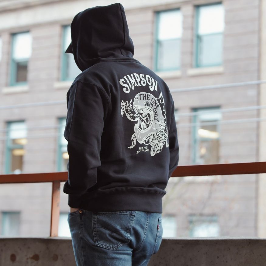 SIMPSON GARAGE Vol.2 フーディ ブラック