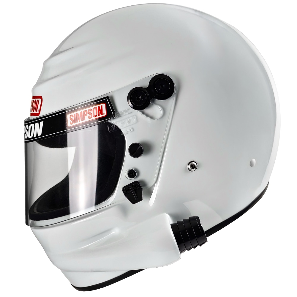 SIMPSON SIDEWINDER VOYAGER 四輪レース用ヘルメット ホワイト SA2010