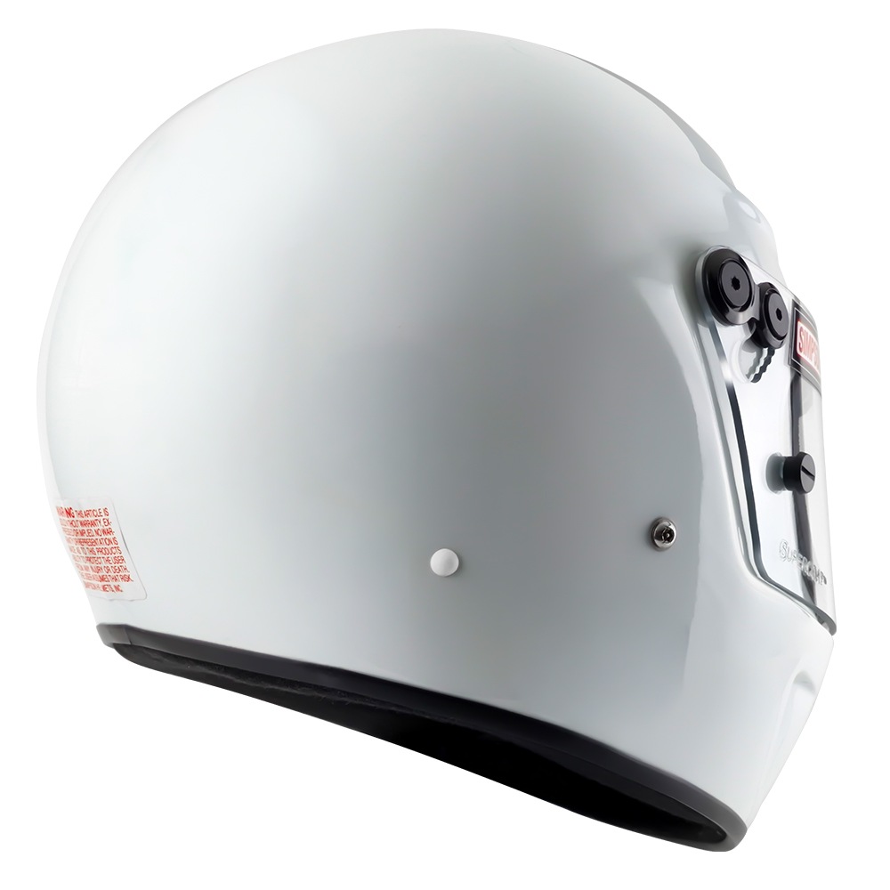 SIMPSON SIDEWINDER VOYAGER 四輪レース用ヘルメット ホワイト SA2010