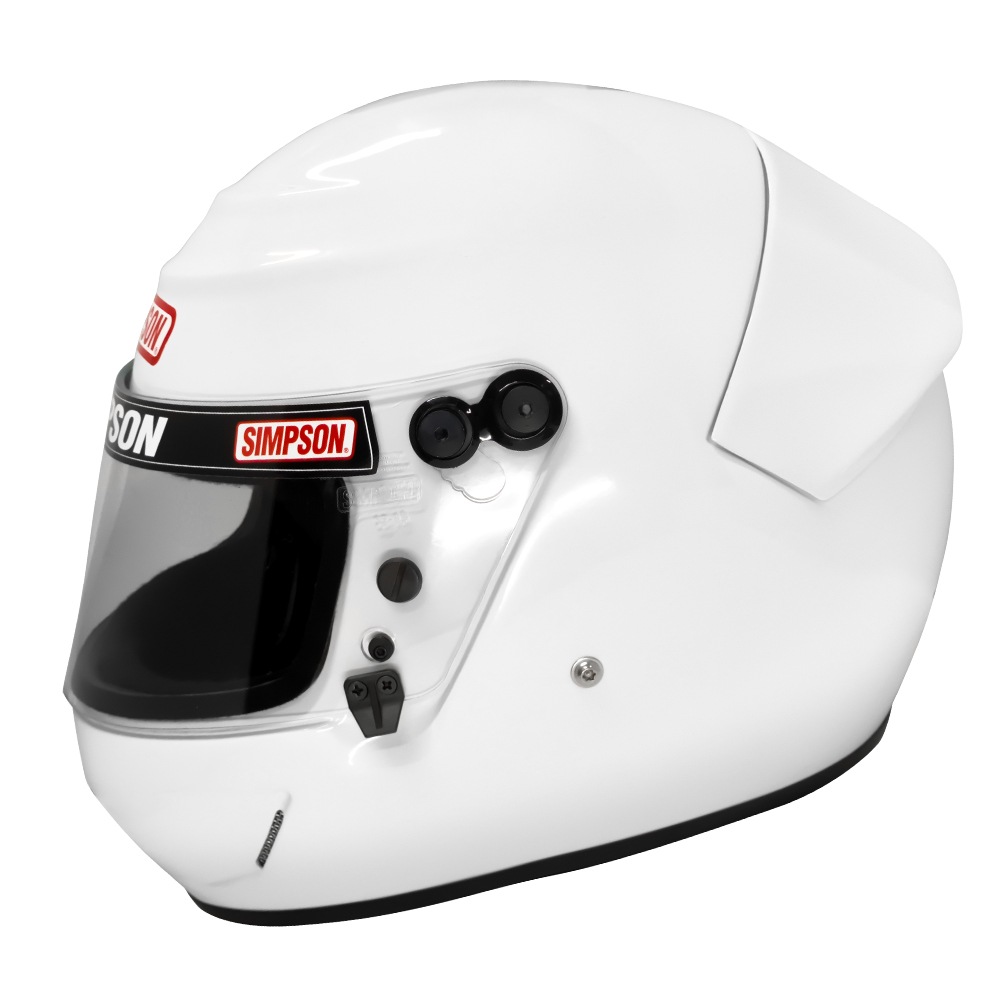 新品SIMPSONヘルメットホワイト SIMPSON（シンプソン） シンプソンヘルメット SB15 ホワイト カラー