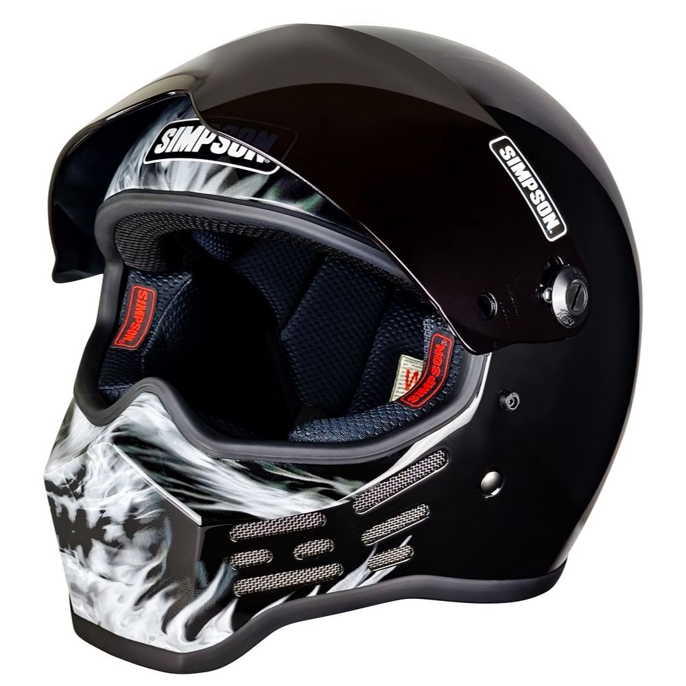 SIMPSON M10 フレアモノクローム｜SIMPSONヘルメット公認オンラインストア