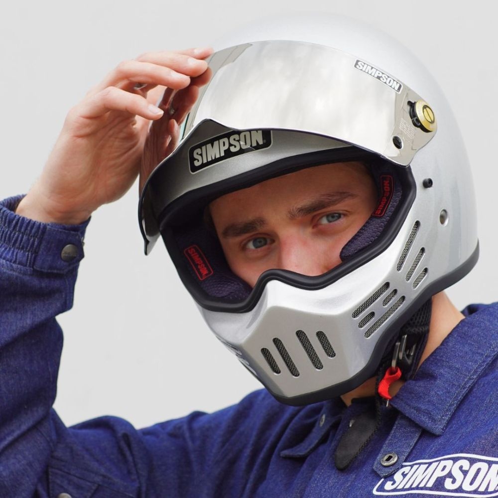 SIMPSON M30 シルバー | SIMPSONヘルメット公認オンラインストア