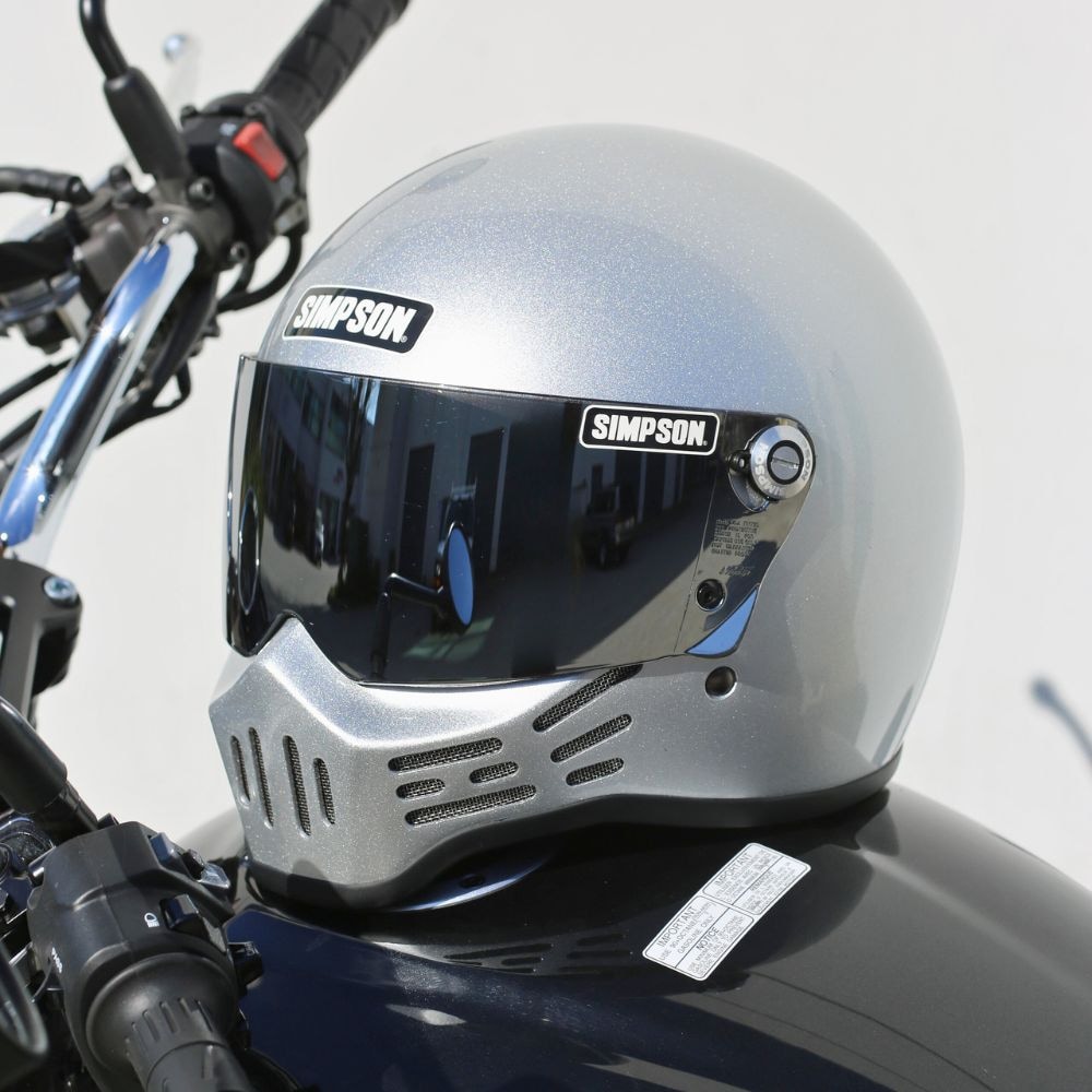 SIMPSON M30 シルバー | SIMPSONヘルメット公認オンラインストア