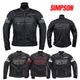 SIMPSON NSM-2201 ライダース メッシュジャケット 春夏モデル