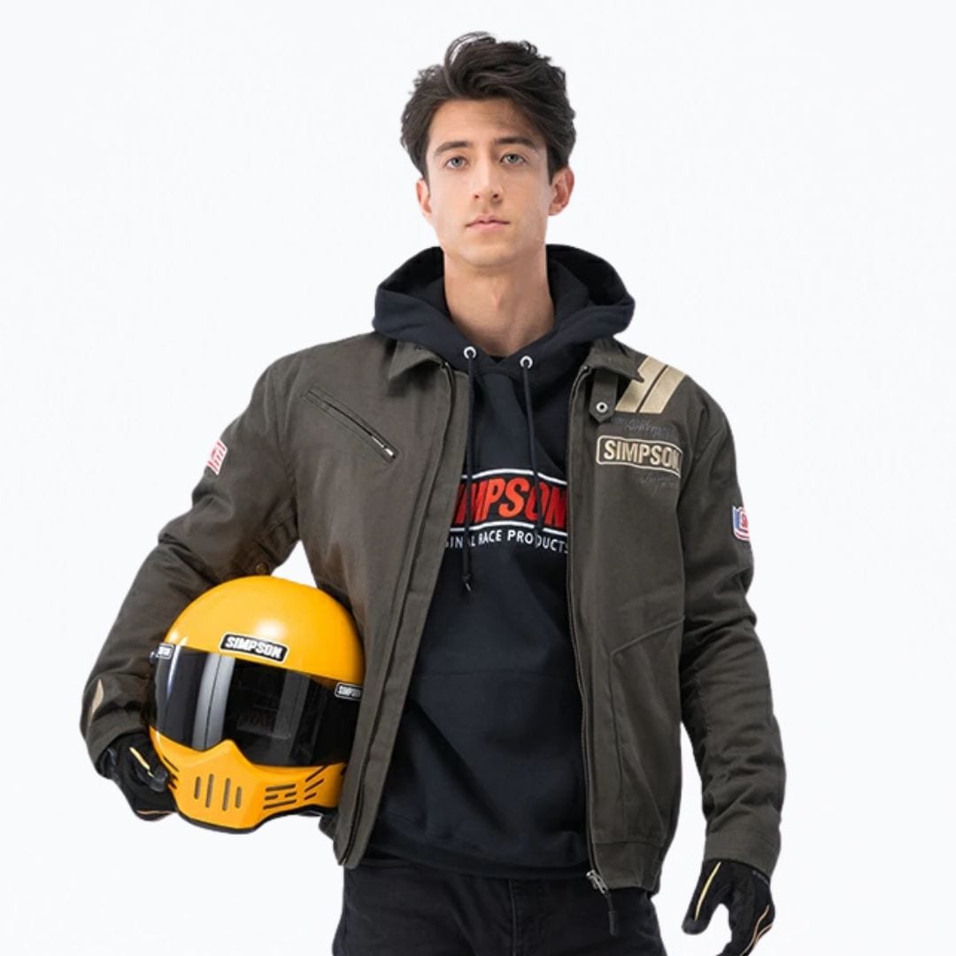 SIMPSON NSM-2205 ライダース スウィングトップ 春夏モデル｜SIMPSON