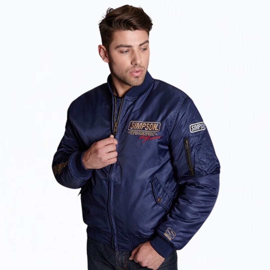 SIMPSON NSW-1907 MA-1タイプ ウィンターフライトジャケット 秋冬モデル