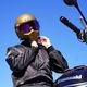 シールド M30/M10/RX-1用 (ミラー)ライトレインボー/クリアベース