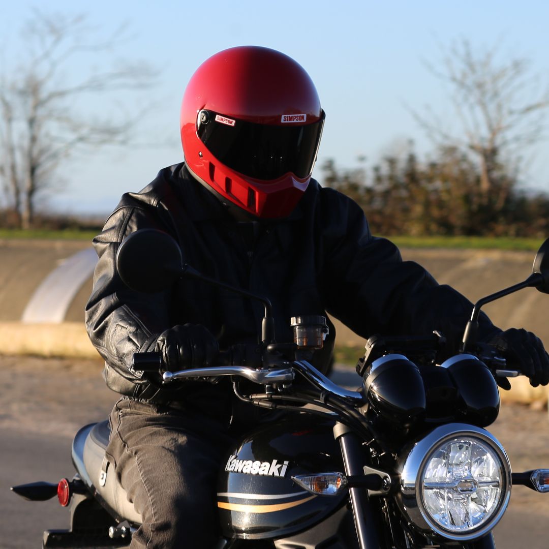 SIMSON SB15 レッド SIMPSONヘルメット公認オンラインストア