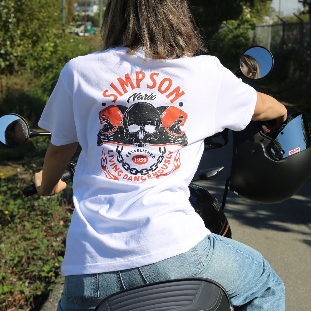 SIMPSON GARAGE Vol.1 Tシャツ ホワイト