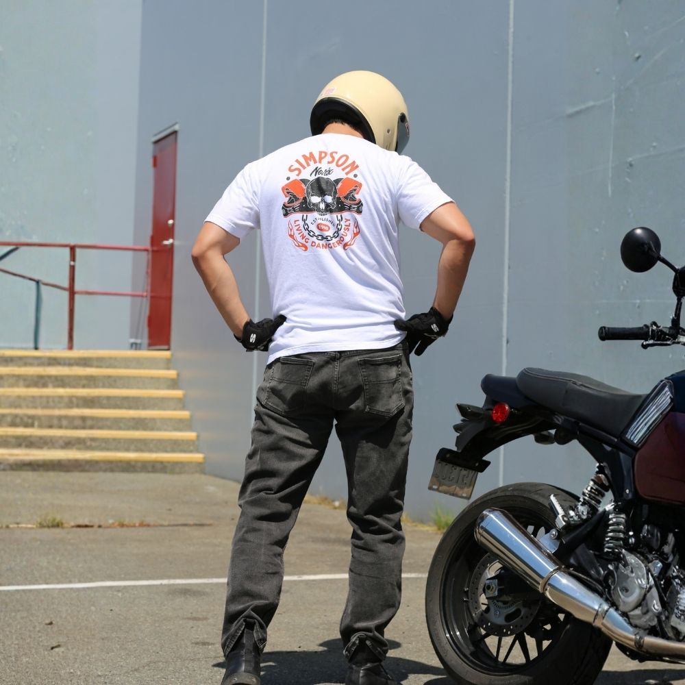 SIMPSON GARAGE Vol.1 Tシャツ ホワイト