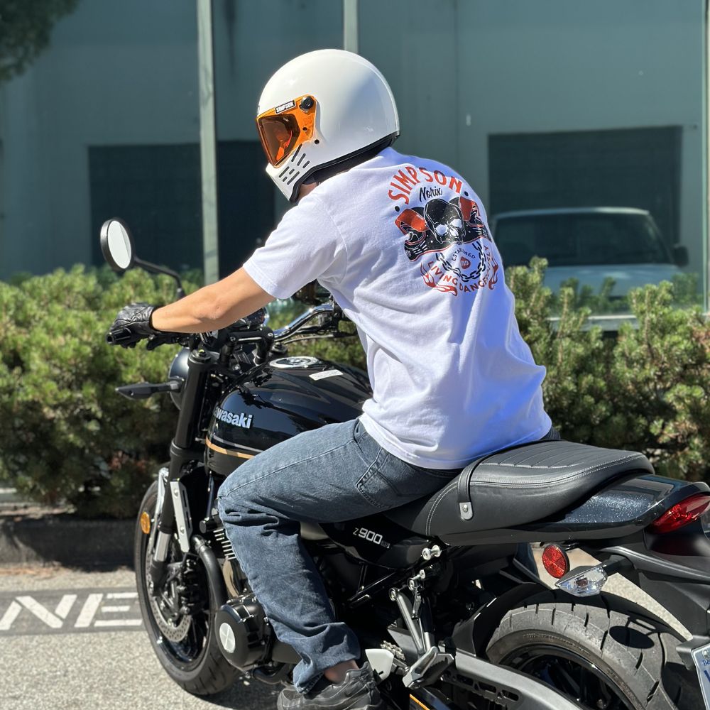 SIMPSON GARAGE Vol.1 Tシャツ ホワイト