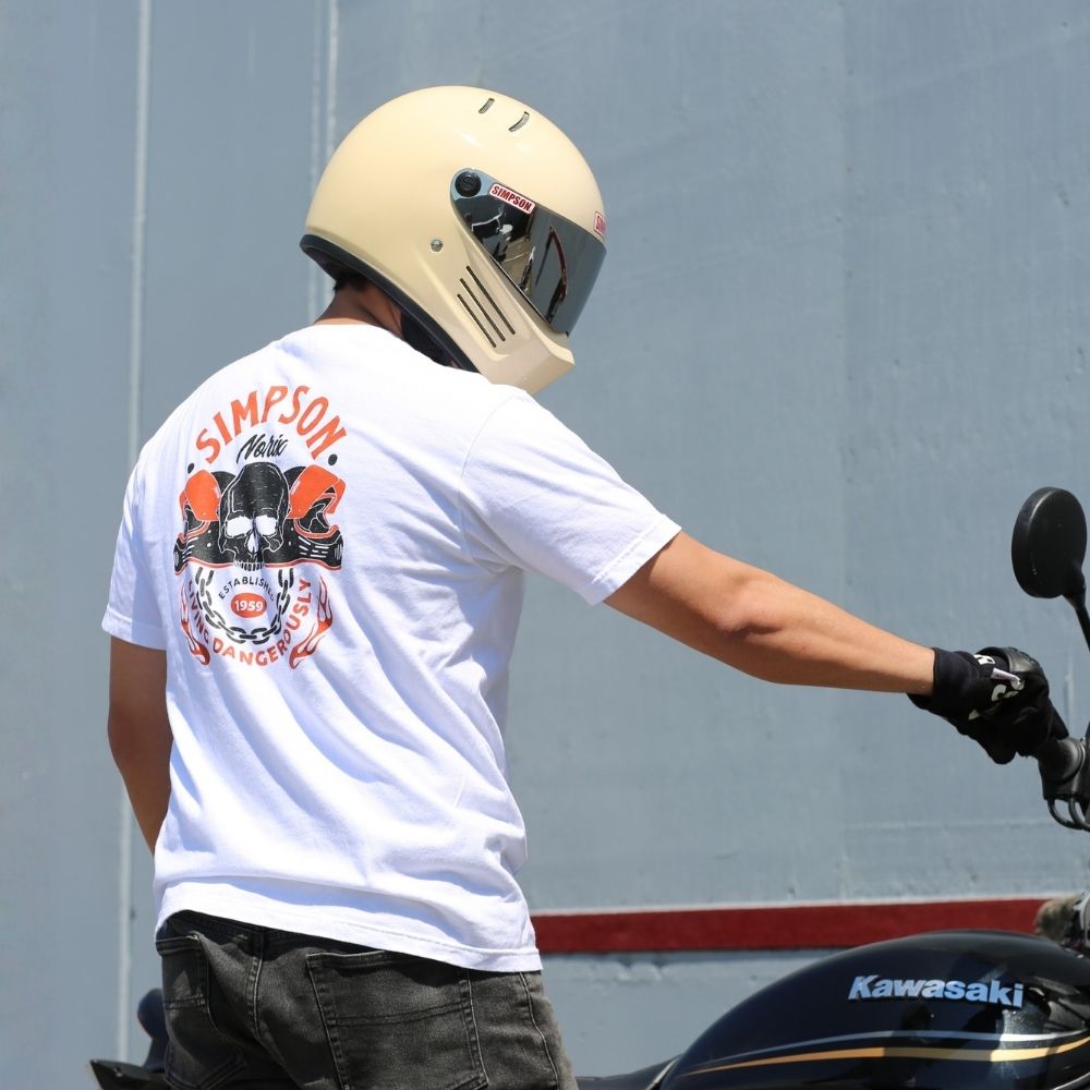 SIMPSON GARAGE Vol.1 Tシャツ ホワイト