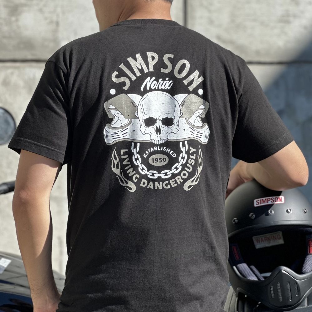 SIMPSON GARAGE Vol.1 Tシャツ ブラック