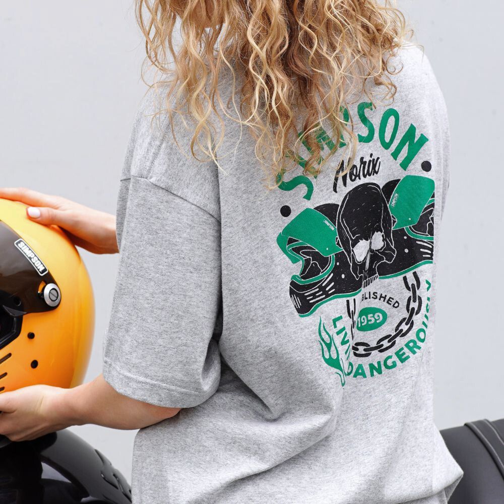 SIMPSON GARAGE Vol.1 Tシャツ グレー