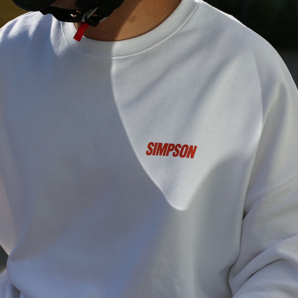 SIMPSON GARAGE スウェット ホワイト