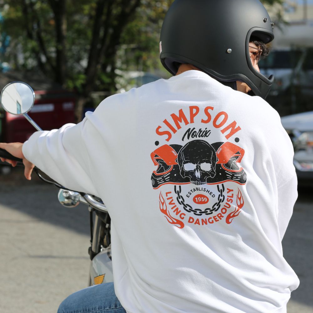 SIMPSON GARAGE スウェット ホワイト