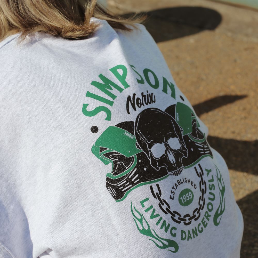 SIMPSON GARAGE スウェット グレー