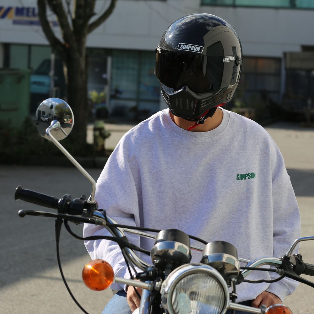 SIMPSON GARAGE スウェット グレー