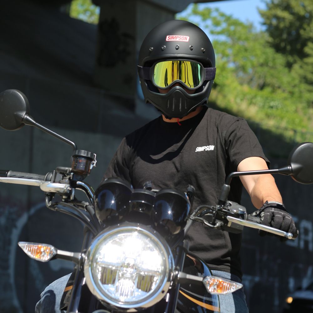 SIMPSON M50 マットブラック｜SIMPSONヘルメット公認オンラインストア