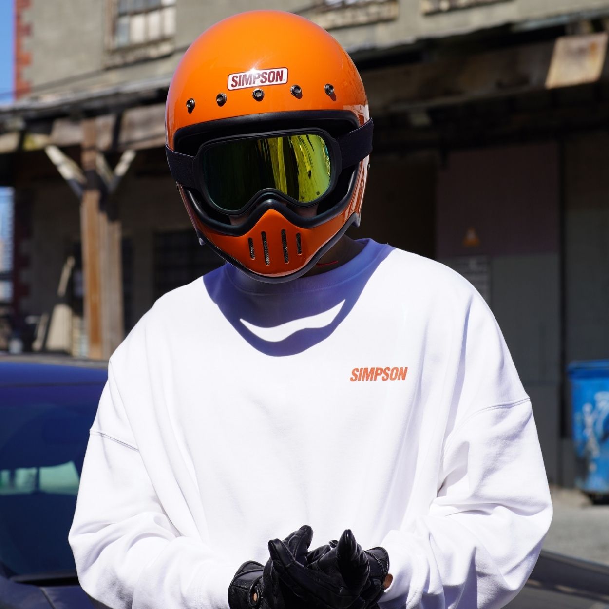 SIMPSON M50 オレンジ｜SIMPSONヘルメット公認オンラインストア