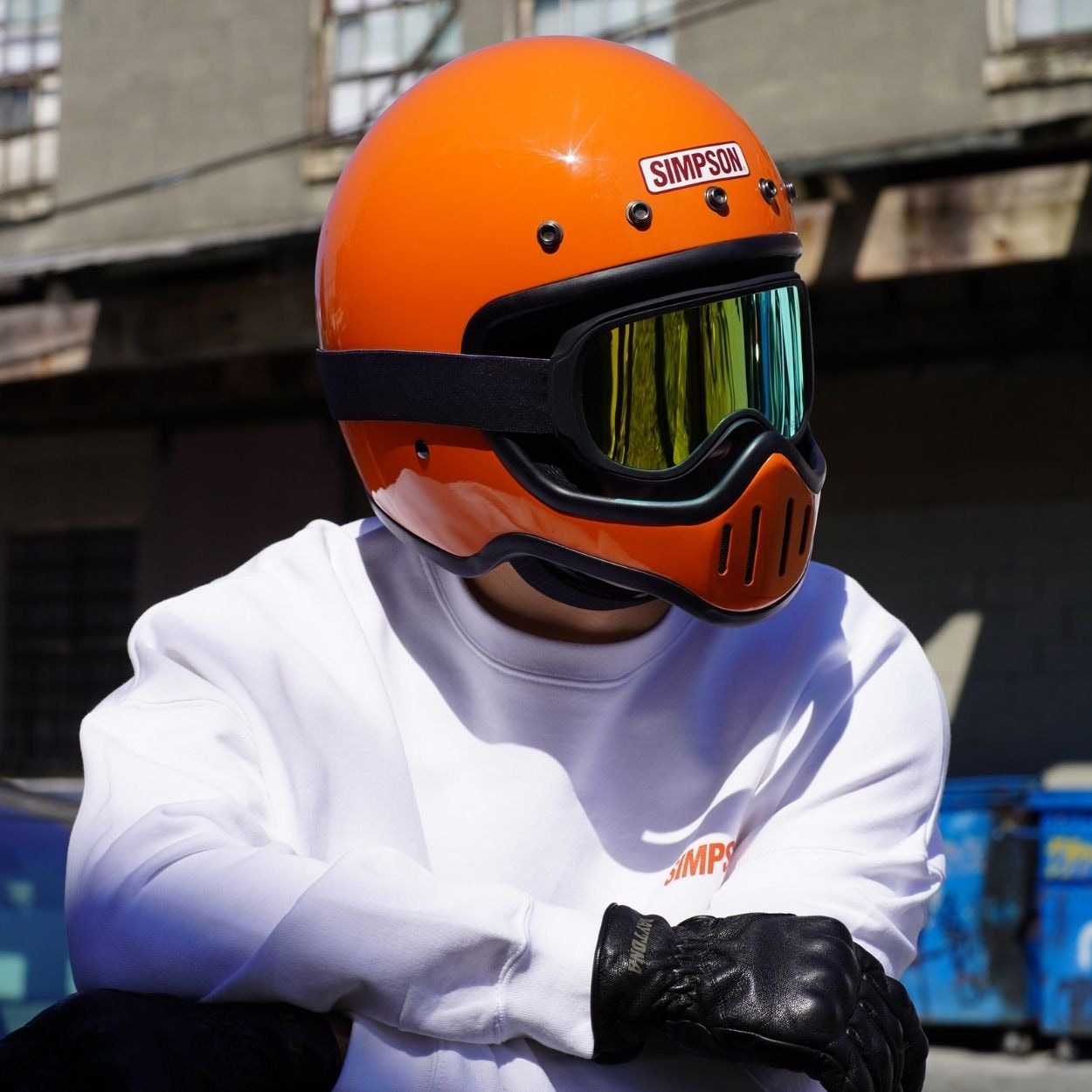 SIMPSON M50 オレンジ｜SIMPSONヘルメット公認オンラインストア