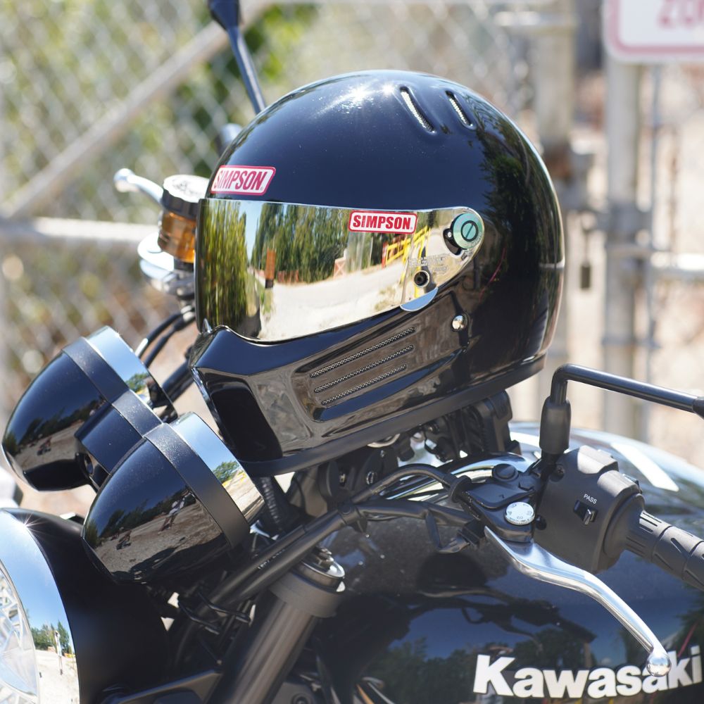 SIMSON BANDIT Pro フルフェイスヘルメット XS マットブラック SIMPSON（バイク） シンプソンヘルメット BANDIT Pro マット