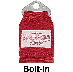 腰ベルト カムロック プルダウン ボルトイン 55インチ (腰ベルト)(カムロック)(ボルトイン)(プルダウン)