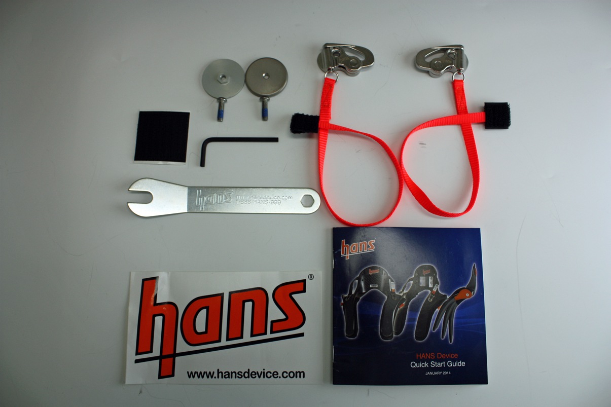 HANS クイッククリック(QC)アンカー(SAヘルメット用)