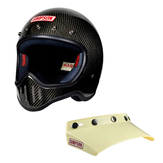 バイザープレゼント特典付き】SIMPSON M50 カーボン｜SIMPSON